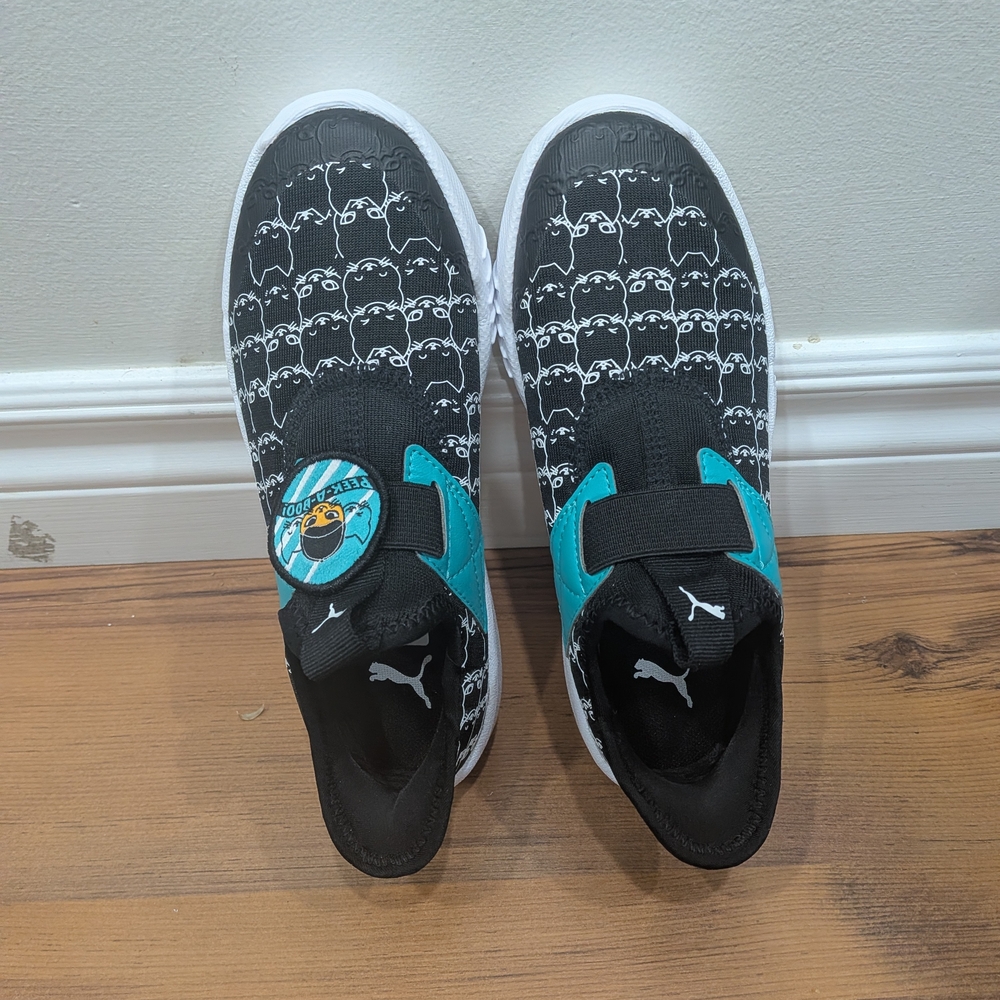 NWOT Puma Motorsport Mercedes AMG- Petronas Unisex Kids Patterned Sneakers